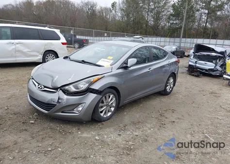 2015 Hyundai Elantra Se z USA, uszkodzony, nr VIN KMHDH4AE5FU414125